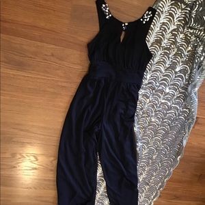 Dillard’s Tween Diva Navy jumpsuit